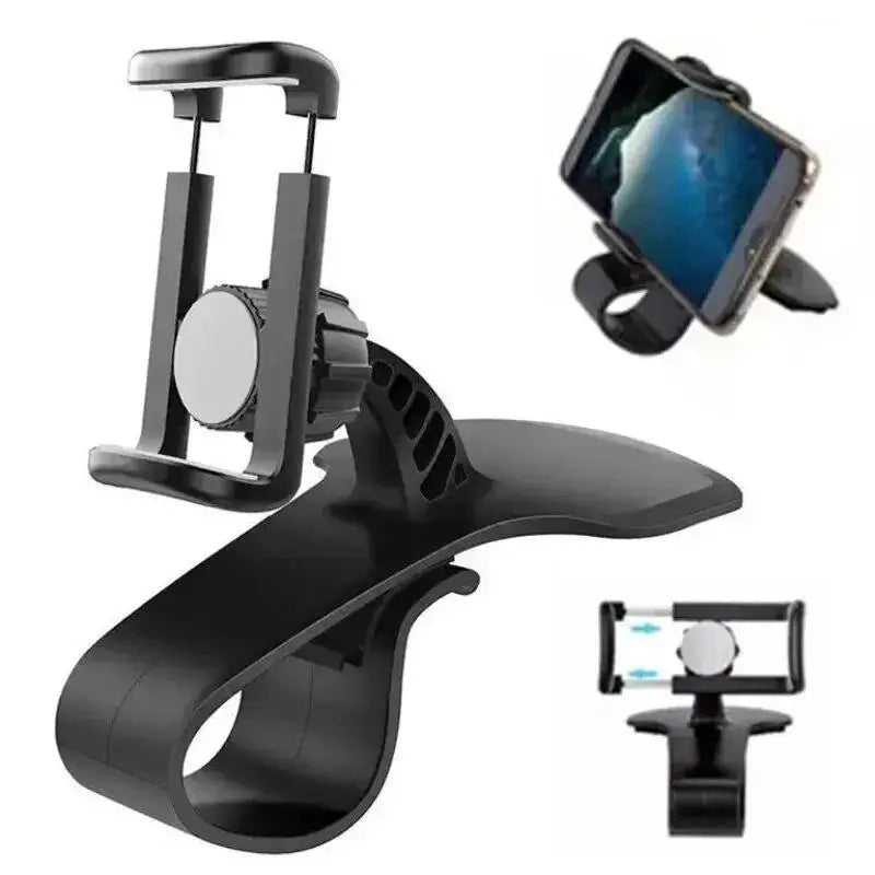 360° Rotatable Car Phone Holder – Universal Dashboard Mount