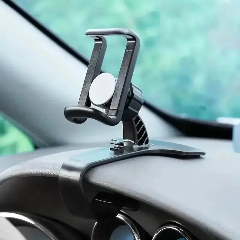 360° Rotatable Car Phone Holder – Universal Dashboard Mount